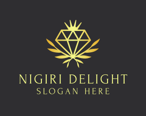 Luxury Diamond Jewelry logo design