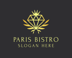 Luxury Diamond Jewelry logo design