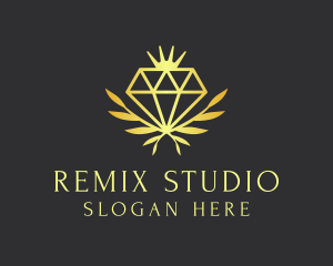 Luxury Diamond Jewelry logo design