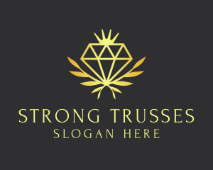 Luxury Diamond Jewelry logo design