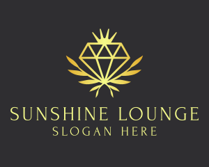 Luxury Diamond Jewelry logo design