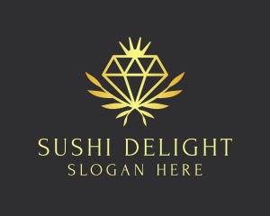 Luxury Diamond Jewelry logo design