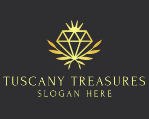 Luxury Diamond Jewelry logo design