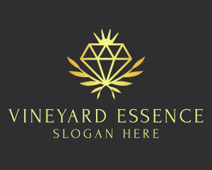 Luxury Diamond Jewelry logo design