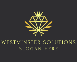 Luxury Diamond Jewelry logo design