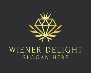 Luxury Diamond Jewelry logo design