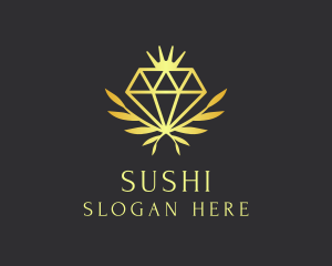 Luxury Diamond Jewelry logo design