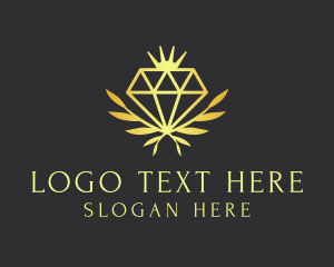 Luxurious - Luxury Diamond Jewelry logo design