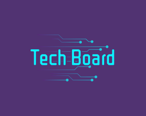 Motherboard - Software Circuit Technology logo design