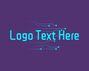 Database - Software Circuit Technology logo design