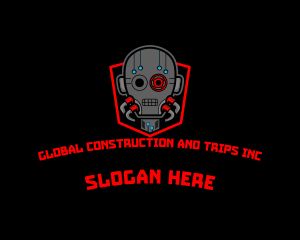 Costume - Robotic Cyber Game logo design
