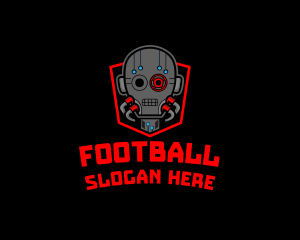 Media - Robotic Cyber Game logo design