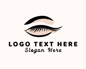 Girl - Beauty Eyelash Extension logo design