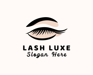 Beauty Eyelash Extension logo design