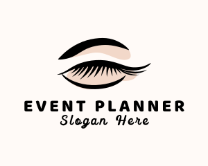 Perm - Beauty Eyelash Extension logo design