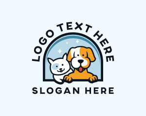 Dog - Animal Pet Care logo design