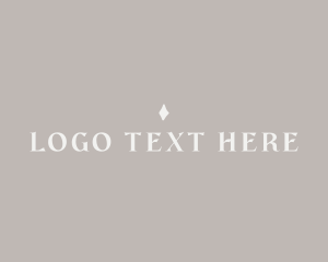 Corrective Lens - Minimalist Fashion Diamond logo design