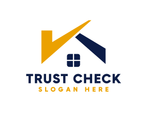 Verify - Home Check Realty logo design