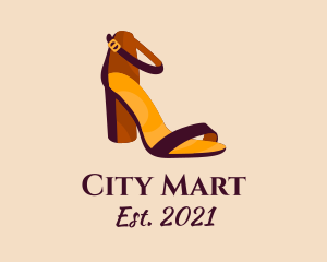 Department Store - Elegant Heel Sandals logo design