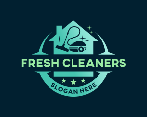 Vacuum Cleaner Housekeeping logo design