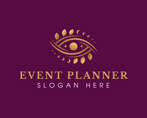 Psychic - Moon Elegant Eye logo design