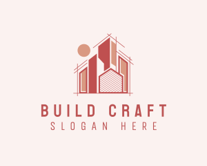 Real Estate Building Architecture  logo design