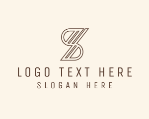 Consulting - Geometric Professional Letter S logo design