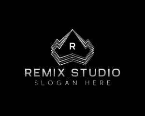 Pyramid Premium Studio logo design