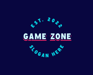 Retro Digital Game logo design