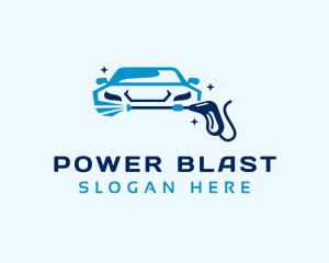 Clean Car Power Washing logo design