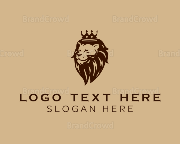 Regal Lion Crown Logo