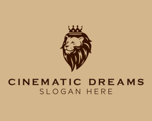 Regal Lion Crown logo design