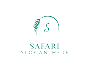 Natural Leaf Plant  Logo