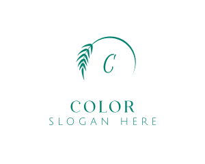 Tropical - Natural Leaf Plant logo design