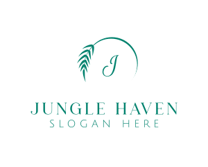 Natural Leaf Plant  logo design