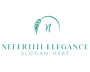 Natural Leaf Plant  logo design