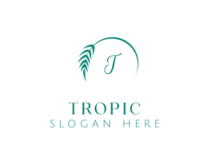 Natural Leaf Plant  logo design