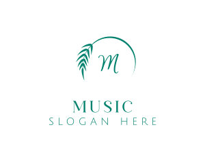 Fern - Natural Leaf Plant logo design