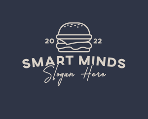 Food Cart - Burger Restaurant Snack logo design