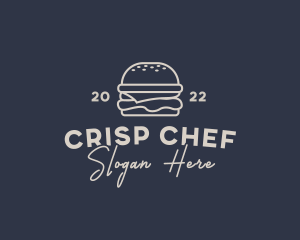 Burger Restaurant Snack logo design