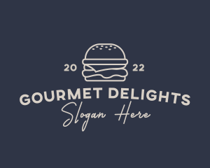 Burger Restaurant Snack logo design