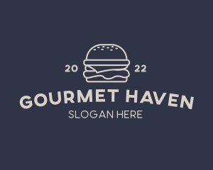 Burger Restaurant Snack logo design