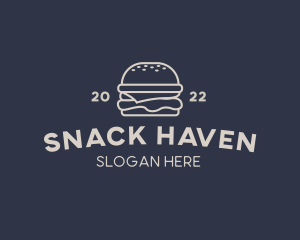 Burger Restaurant Snack logo design