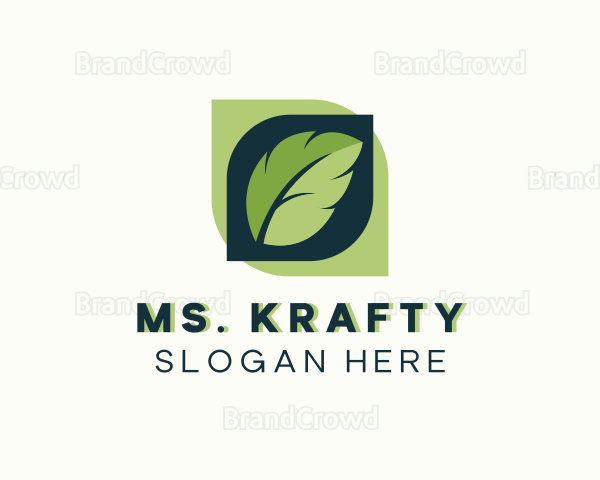 Organic Leaf Garden Logo