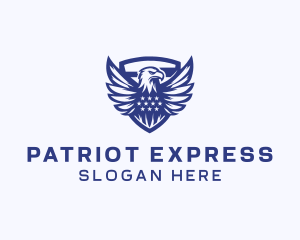 America - Eagle America Patriot logo design