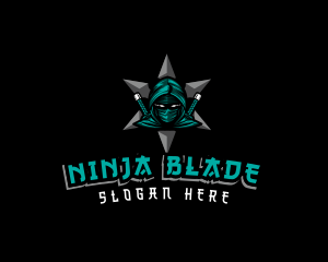 Ninja Samurai Gaming logo design