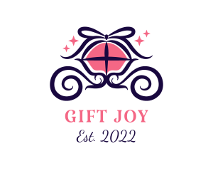 Princess Carriage Gift Box logo design