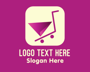 Mobile Application - Online Shopping Cart Application logo design