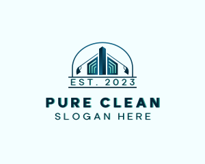 Office Cleaning Pressure Washer logo design