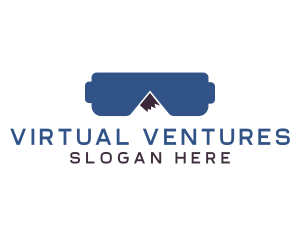 VR Mountain Gaming logo design